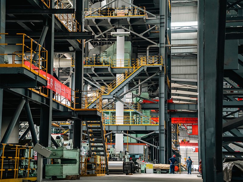 steel plant environment