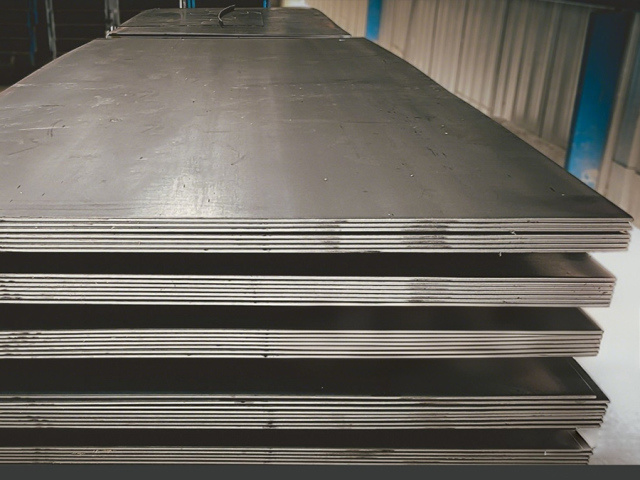 Hot rolled steel plate