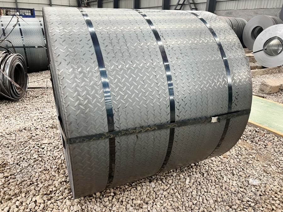  Checkered plate steel - Checkered Steel Coils