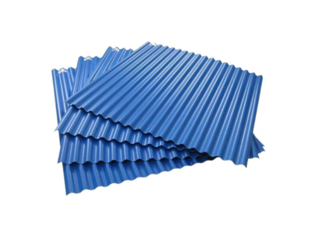 Color coated steel roofing sheet