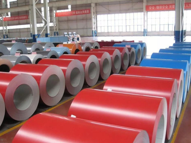 Color coated steel coil