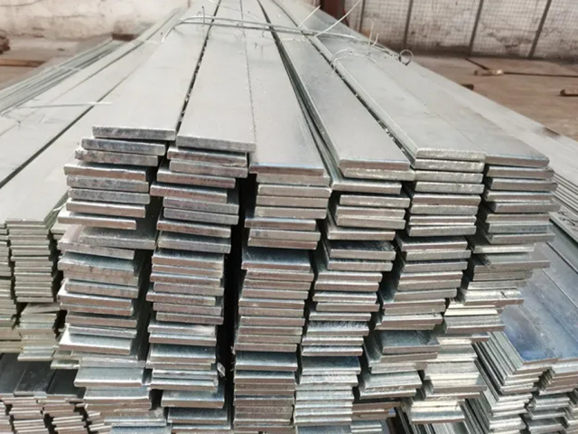 Flat steel