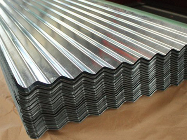Galvanized steel roofing sheet
