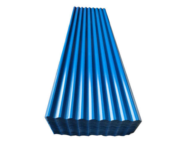 Color coated steel roofing sheet