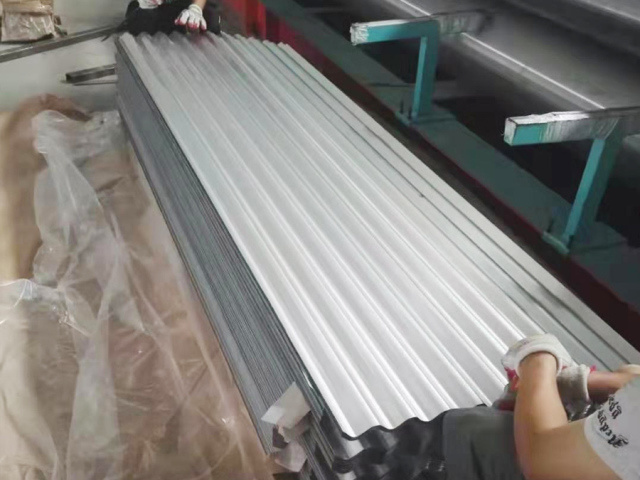Galvanized steel roofing sheet